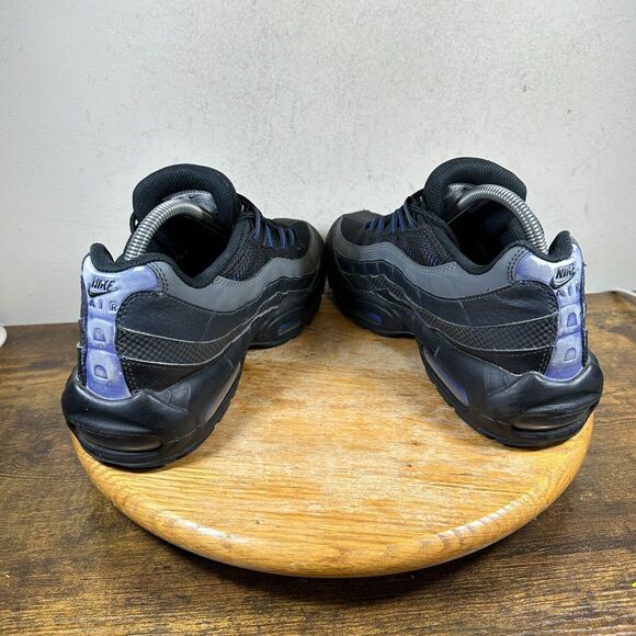 Nike Air Max 95 Essential Black Game Royal DM9104-001 Shoe Men's Size 8.5 - Picture 5 of 8